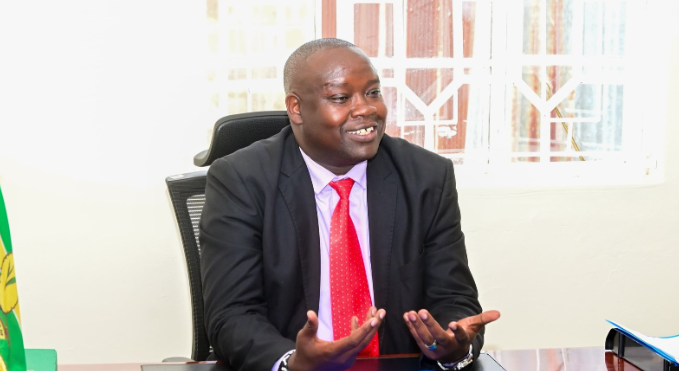 Kericho County's Agriculture CECM, Magarer Langat.